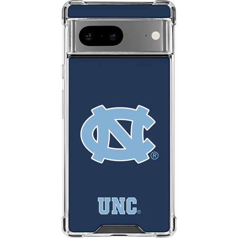 University of North Carolina UNC Logo Google Pixel 8a Clear Case